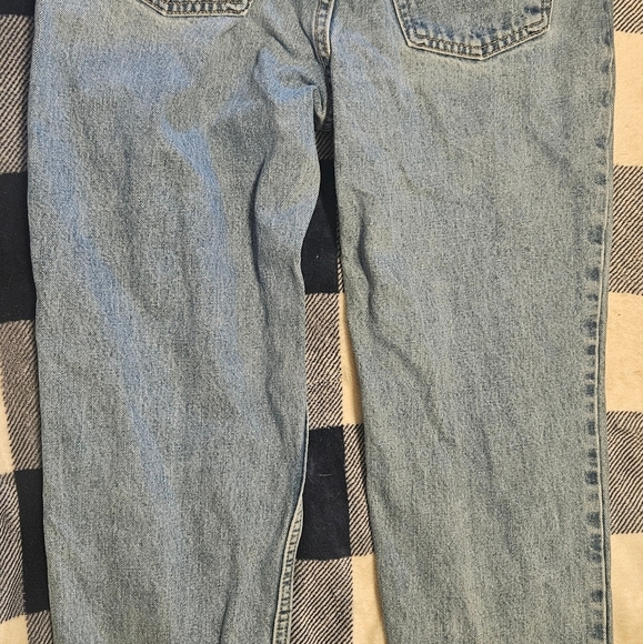 Old Navy Womens Blue Denim Straight Leg Jeans Size 12 Short - Picture 10 of 10